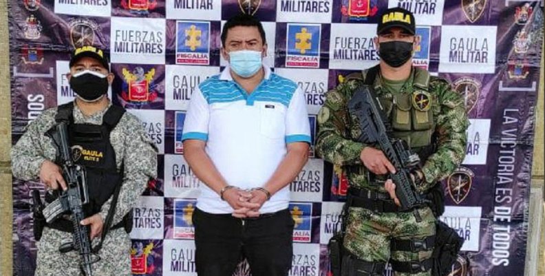 El hombre está señalado de participar en el secuestro de un ganadero en junio de 2019- FOTO: Prensa Secretaría Brigada 13 El hombre está señalado de participar en el secuestro de un ganadero en junio de 2019- FOTO: Prensa Secretaría Brigada 13
