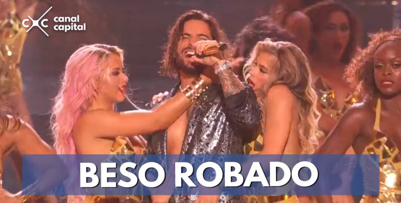 El beso de Maluma en los VMA que ha dado de qué hablar El beso de Maluma en los VMA que ha dado de qué hablar