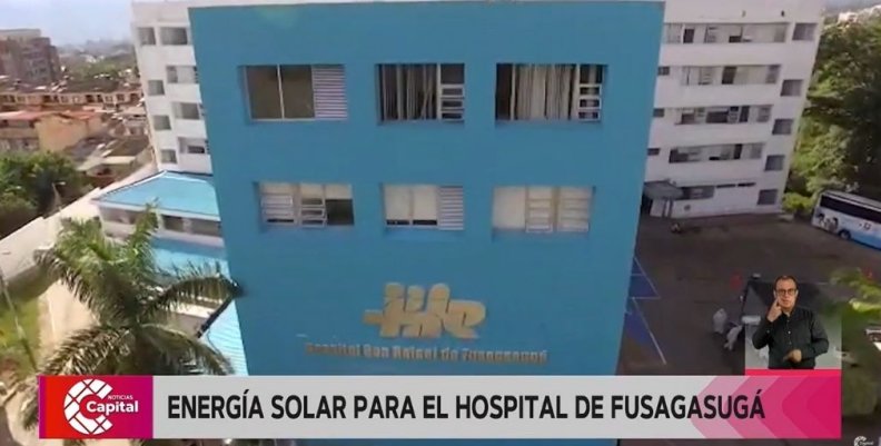 Energía solar para el Hospital de Fusagasugá