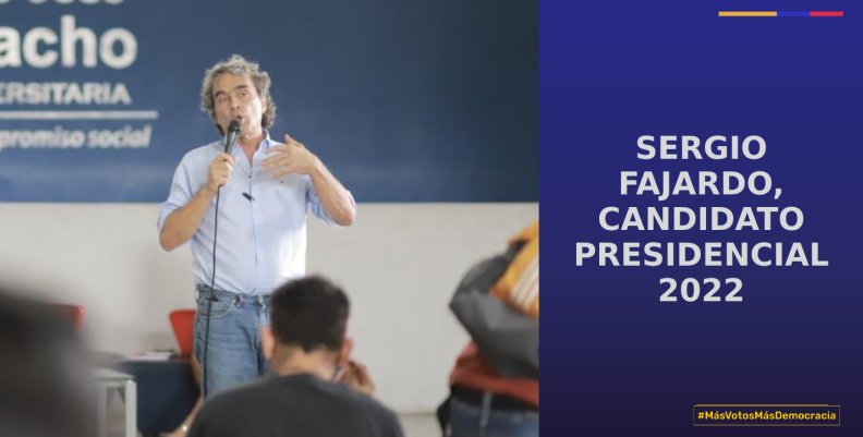 elecciones portada, Sergio Fajardo candidato predencial 2022