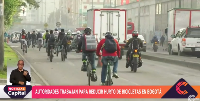 Hurto de bicicletas.