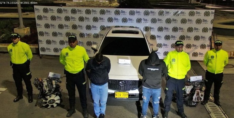 Cayeron ‘Los Platinos’, delincuentes dedicados al hurto violento de carros de alta gama en Bogotá / Secretaría de Seguridad Cayeron ‘Los Platinos’, delincuentes dedicados al hurto violento de carros de alta gama en Bogotá / Secretaría de Seguridad