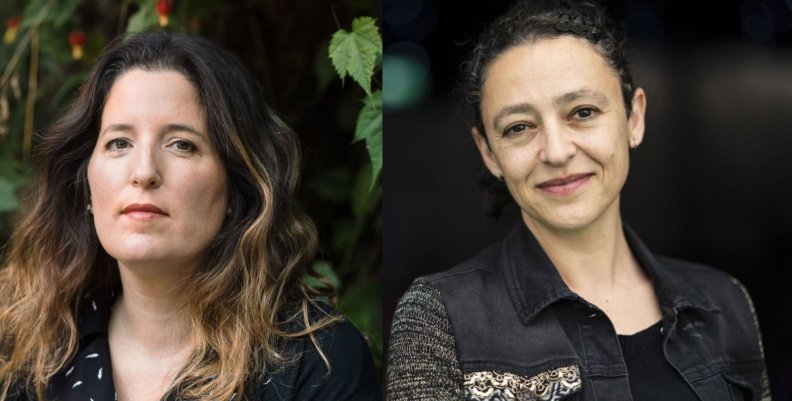 Las escritoras Agustina Bazterrica y Lina Meruane