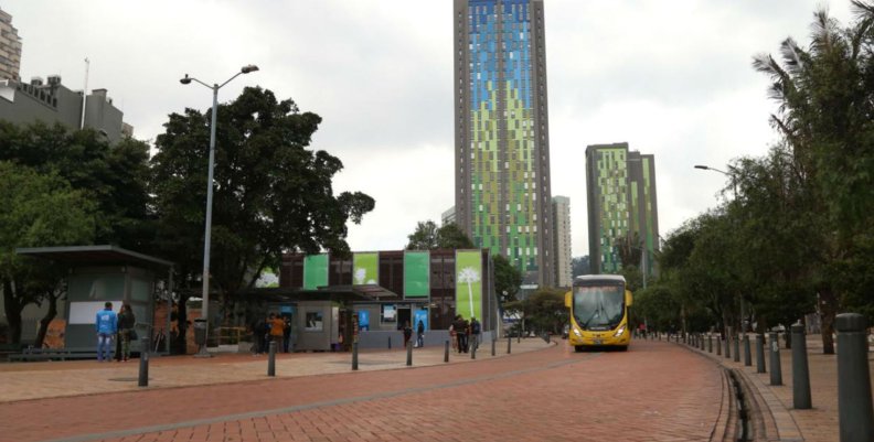 Centro de Bogotá Panorámica del Centro de Bogotá