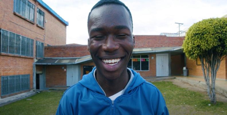 Marlon Montaño, activista afrocolombiano