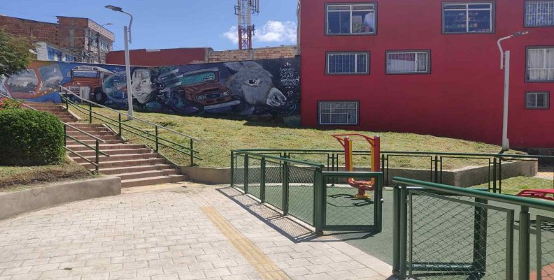 Imagen: Alcaldía local de Ciudad Bolívar Parque El Mirador en la localidad de Ciudad Bolívar