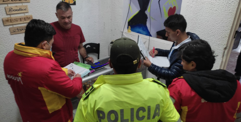 Operativos a comercios en Ciudad Bolívar