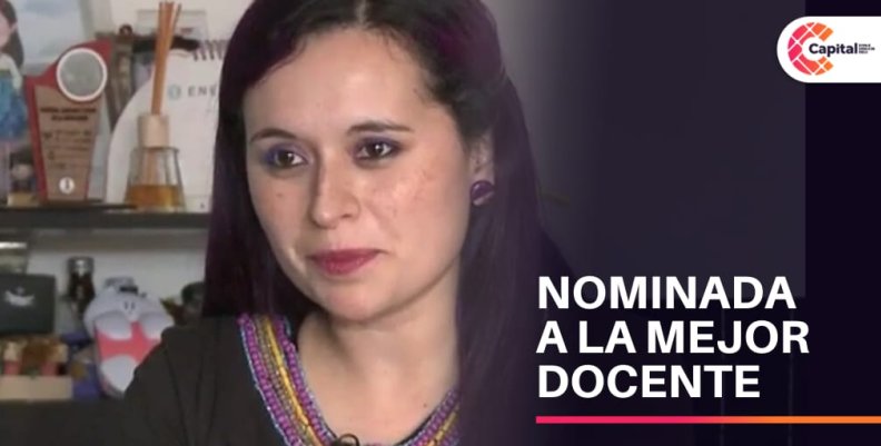 Profesora colombiana nominada a mejor docente del mundo