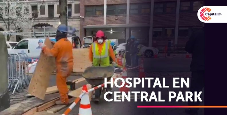 Central Parka albergará hospital para atender casos de COVID-19 Central Parka albergará hospital para atender casos de COVID-19