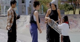  skateboarding en Bogotá