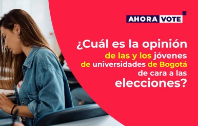Imagen sobre la opinión de los jóvenes en las elecciones