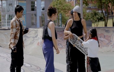  skateboarding en Bogotá
